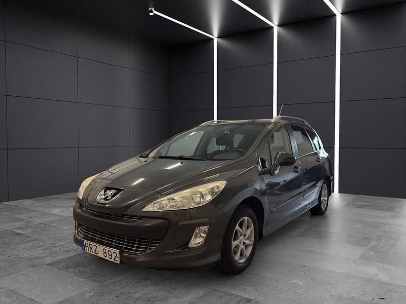 Mörkgrå Begagnad 2008 Peugeot 308 Kombi | 34 900 kr (Lite dyr) - Bild 1/4