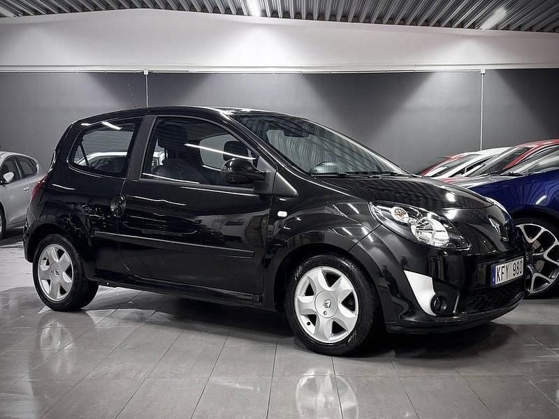 Svart Begagnad 2009 Renault Twingo Halvkombi | 39 900 kr (Marknadspris) - Bild 1/4
