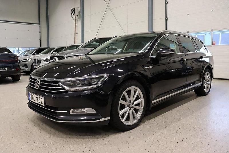 Svart Begagnad 2016 VW Passat GTS Kombi | 184 700 kr (Bra pris) - Bild 1/4