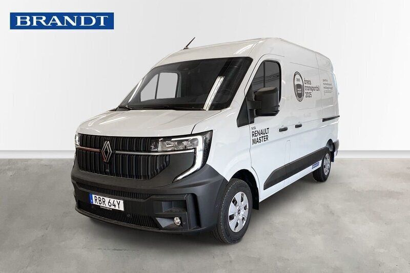 Vit Ny 2025 Renault Master Van | 539 900 kr (Marknadspris) - Bild 1/4