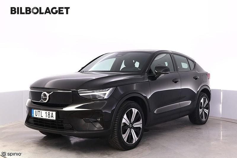 Svart Begagnad 2022 Volvo C40 Plus SUV | 319 500 kr (Bra pris) - Bild 1/4