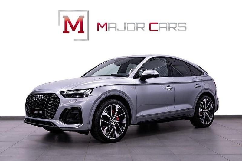 Silver Begagnad 2021 Audi Q5 Sportback S-Line SUV | 449 900 kr (Marknadspris) - Bild 1/4