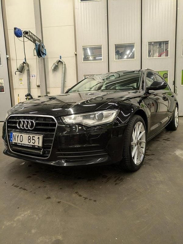 Svart Begagnad 2014 Audi A6 Proline Kombi | 120 000 kr (Lite dyr) - Bild 1/4