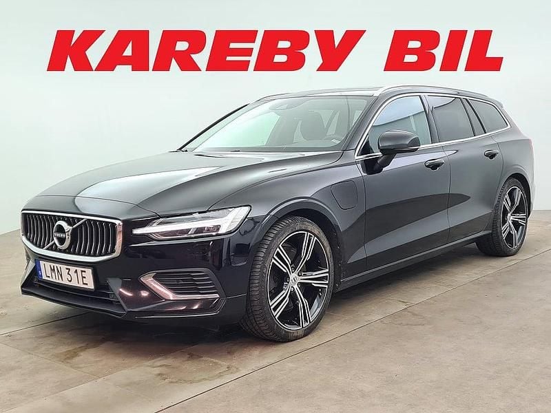 Svart Begagnad 2021 Volvo V60 Inscription Kombi | 278 900 kr (Superpris) - Bild 1/3