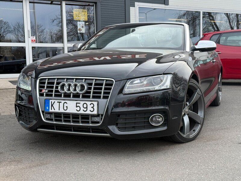 Begagnad Audi S5 Cabriolet 334 HK (245 kW) 2010 Svart Cab
