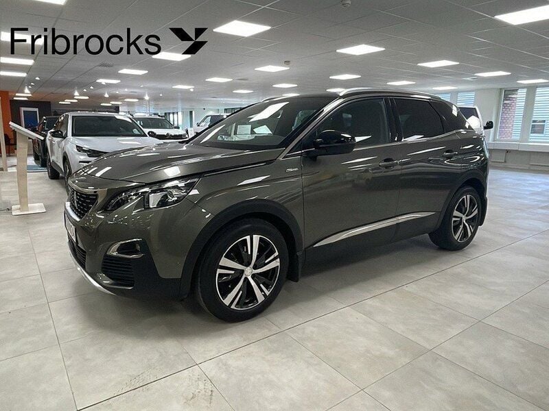Grå Begagnad 2019 Peugeot 3008 GT-line SUV | 199 900 kr (Bra pris) - Bild 1/4