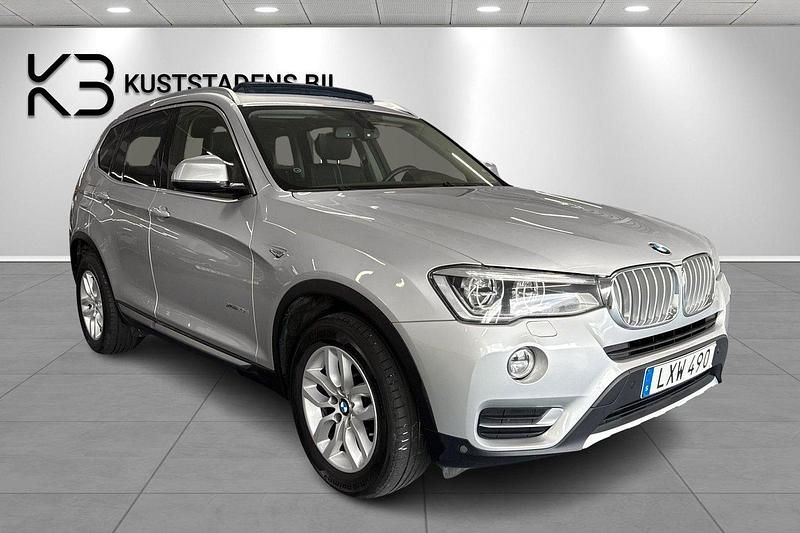 Silver Begagnad 2016 BMW X3 xLine SUV | 209 900 kr (Lite dyr) - Bild 1/4