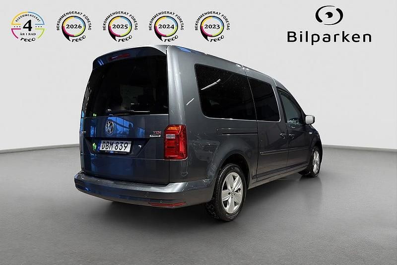 Begagnad VW Caddy Maxi Life Life 150 HK (110 kW) 2016 Grå Minibuss