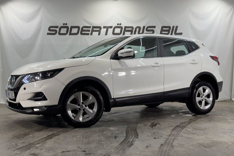 Vit Begagnad 2020 Nissan Qashqai Acenta SUV | 174 900 kr (Bra pris) - Bild 1/4