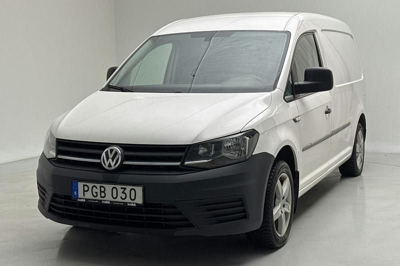 Begagnad VW Caddy Maxi 150 HK (110 kW) 2017 Vit Minibuss