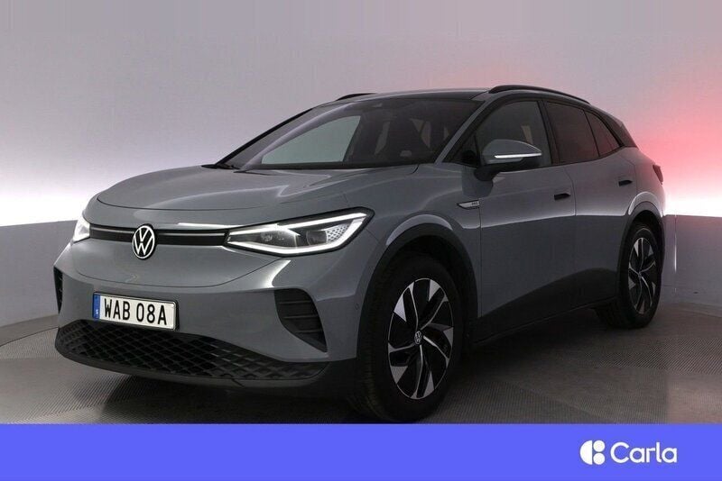 Grå Begagnad 2022 VW ID.4 Pro Performance SUV | 337 900 kr (Marknadspris) - Bild 1/3