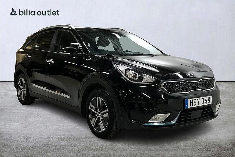 Begagnad Kia Niro Advance 105 HK (77 kW) 2017 Svart SUV