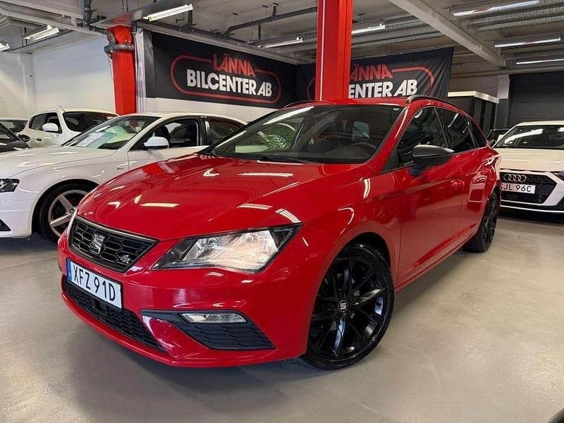 Röd Begagnad 2019 Seat Leon ST FR Kombi | 159 900 kr (Marknadspris) - Bild 1/4