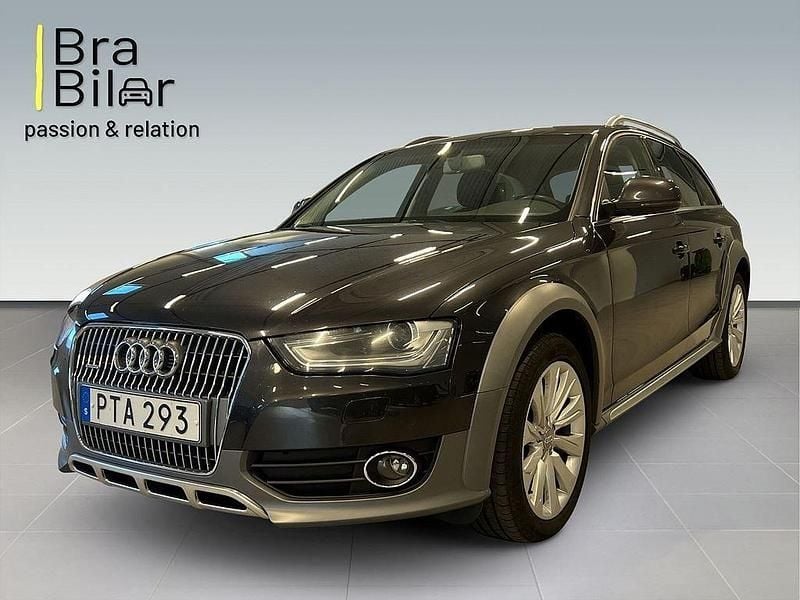 Grå Begagnad 2014 Audi A4 Allroad Sport Kombi | 167 900 kr (Lite dyr) - Bild 1/4