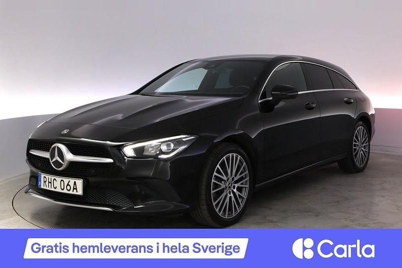Svart Begagnad 2022 Mercedes CLA250 Shooting Brake Urban Kombi | 315 900 kr (Marknadspris) - Bild 1/2