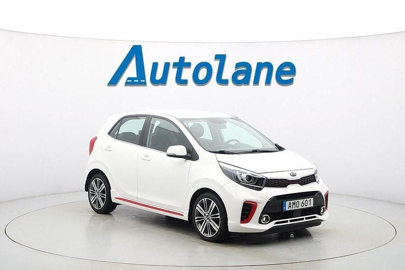 Vit Begagnad 2020 Kia Picanto GT-Line Halvkombi | 129 900 kr (Marknadspris) - Bild 1/3