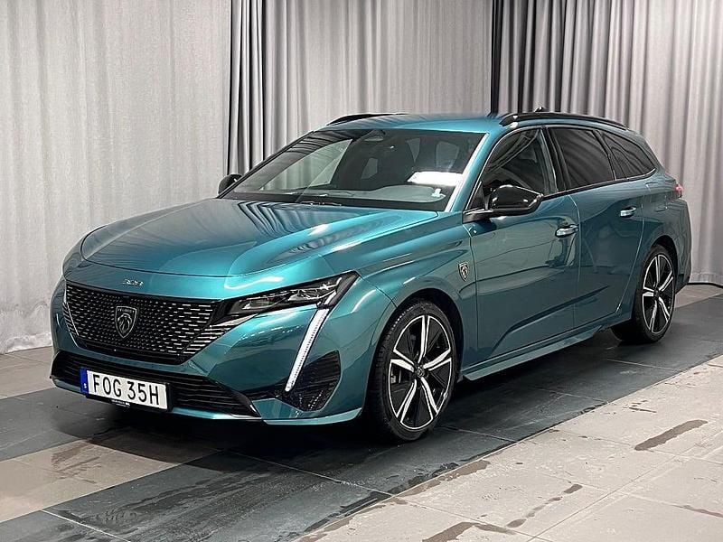 Blå Begagnad 2022 Peugeot 308 SW GT Kombi | 269 800 kr - Bild 1/4