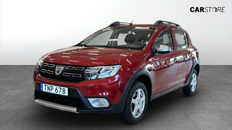 Mörkgrå Begagnad 2020 Dacia Sandero Stepway Halvkombi | 114 900 kr (Bra pris) - Bild 1/4