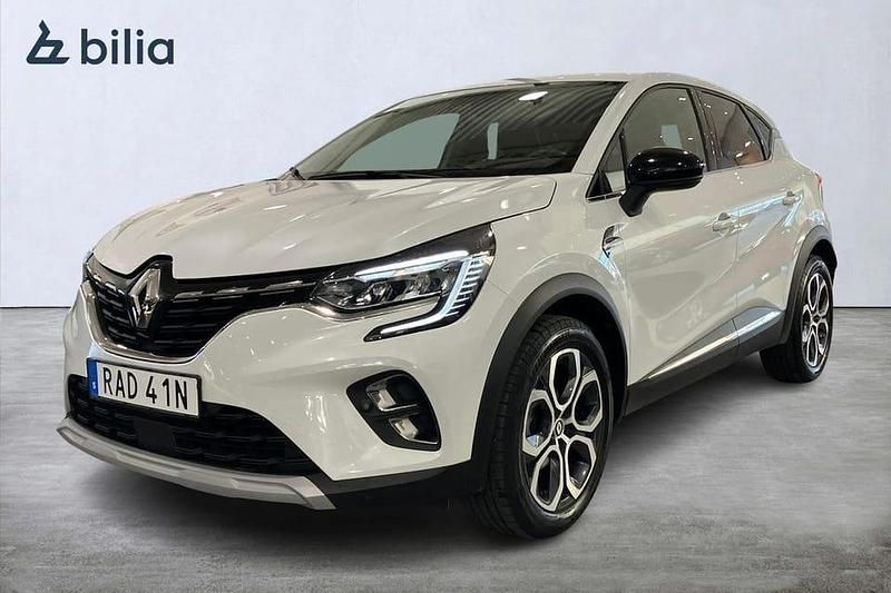 Vit Begagnad 2022 Renault Captur Techno SUV | 169 900 kr (Marknadspris) - Bild 1/3