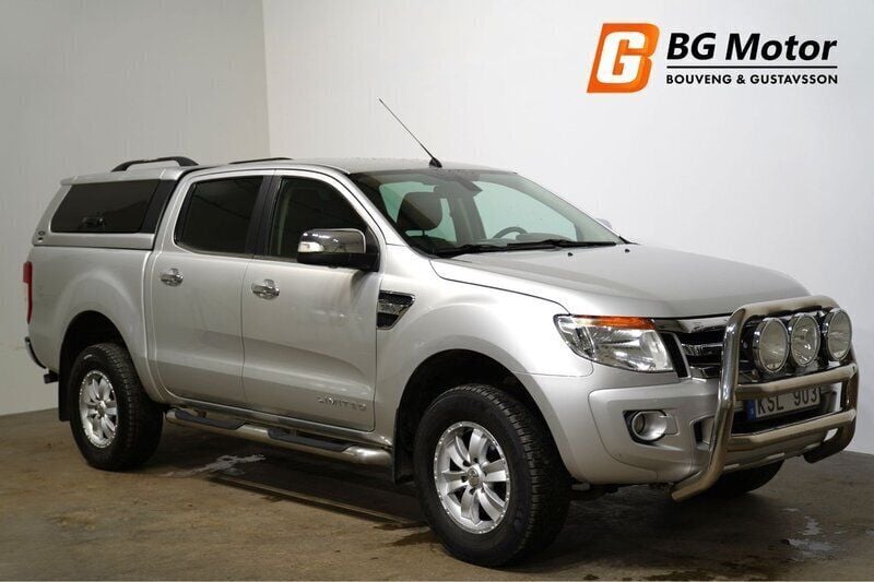 Grå Begagnad 2013 Ford Ranger Limited Pickup | 159 900 kr (Marknadspris) - Bild 1/4