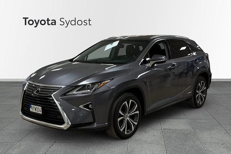 Grå Begagnad 2018 Lexus RX450h SUV | 329 800 kr (Bra pris) - Bild 1/4