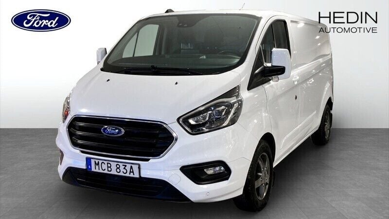 Vit (white) Begagnad 2019 Ford Transit Custom Limited Van | 189 900 kr (Bra pris) - Bild 1/4
