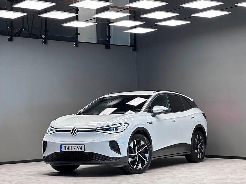 Vit Begagnad 2021 VW ID.4 Pro Performance SUV | 319 900 kr (Bra pris) - Bild 1/3