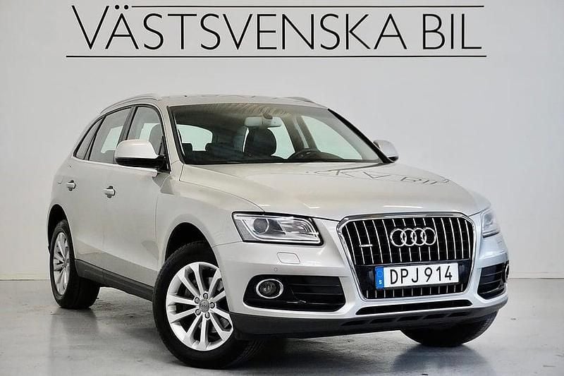 Silver Begagnad 2014 Audi Q5 Design SUV | 144 000 kr (Bra pris) - Bild 1/4
