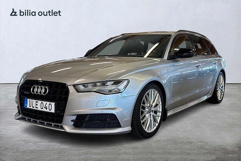 Silver Begagnad 2017 Audi A6 S-Line Kombi | 219 900 kr (Bra pris) - Bild 1/3