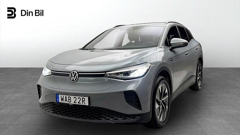 Grå Begagnad 2022 VW ID.4 Comfortline SUV | 374 900 kr (Dyr) - Bild 1/4