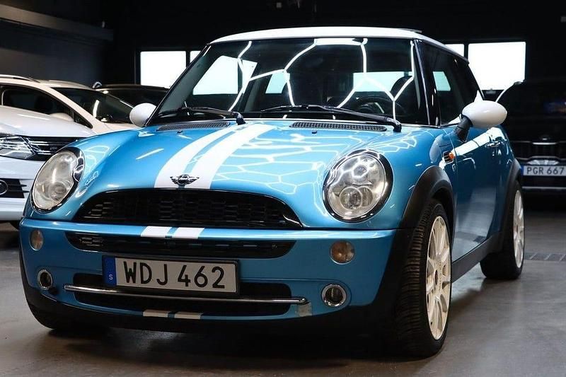 Begagnad Mini Cooper 116 HK (85 kW) 2005 Blå Halvkombi