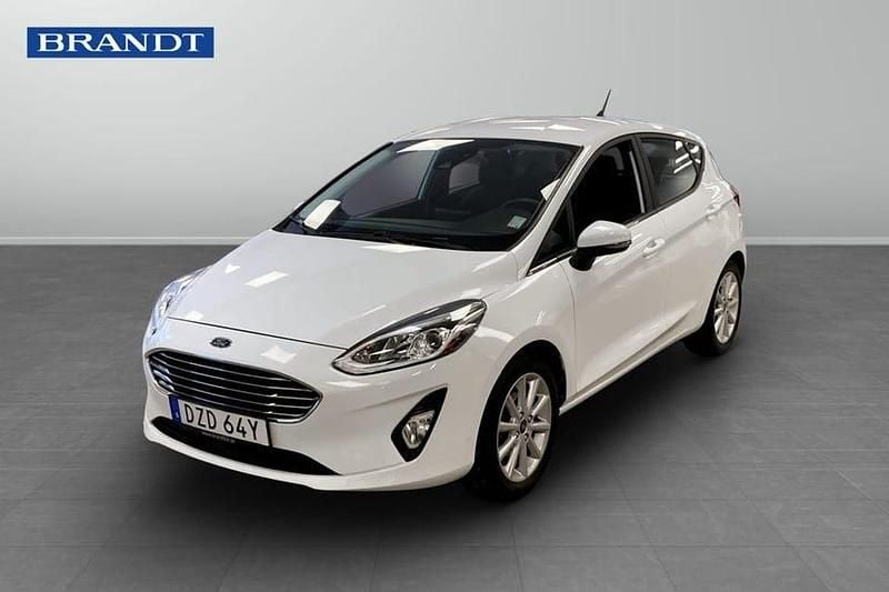 Begagnad Ford Fiesta 95 HK (69 kW) 2020 Vit Halvkombi