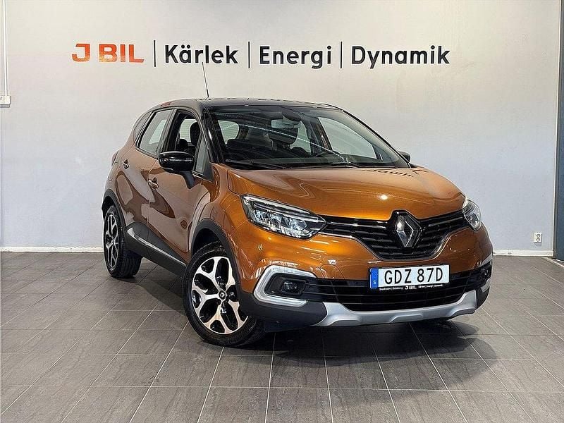 Orange Begagnad 2019 Renault Captur Intens SUV | 109 900 kr (Marknadspris) - Bild 1/4