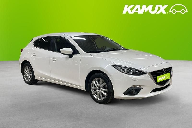 Begagnad Mazda 3 Inclusive 150 HK (110 kW) 2014 Vit Halvkombi