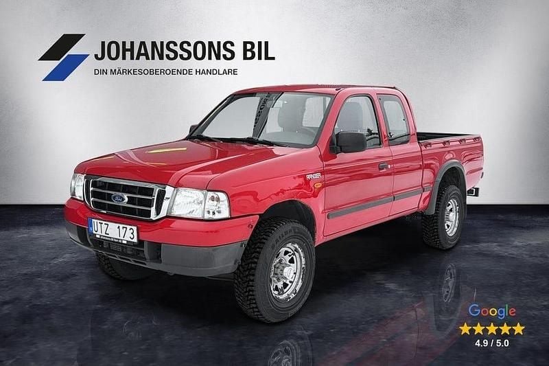 Begagnad Ford Ranger 109 HK (80 kW) 2004 Röd Pickup