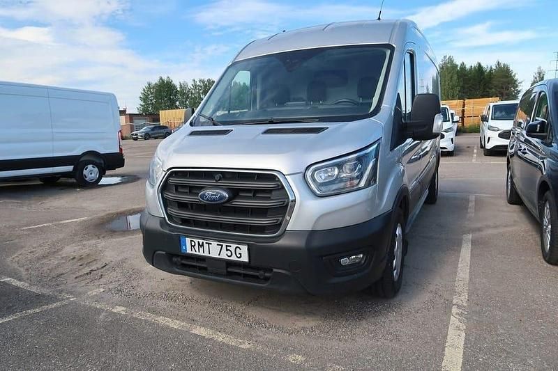 Grå Begagnad 2020 Ford Transit Trend Van | 249 500 kr - Bild 1/4