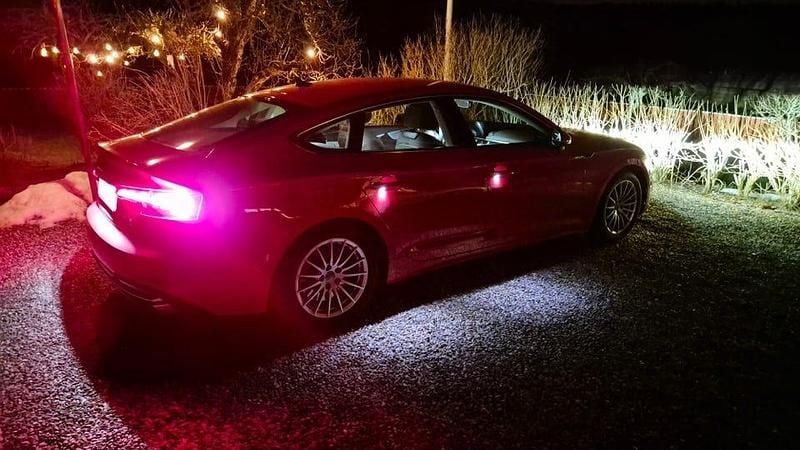 Begagnad Audi A5 Sportback 265 HK (194 kW) 2021 Tangoröd metallic Halvkombi