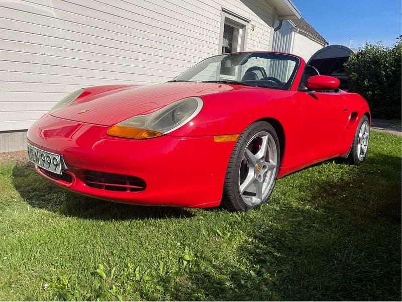 Röd Begagnad 2000 Porsche Boxster S Cab | 169 000 kr (Bra pris) - Bild 1/4