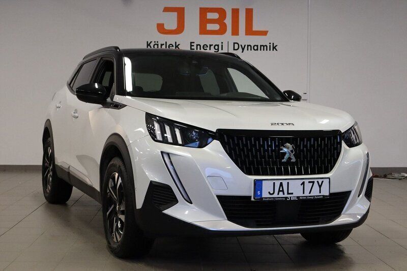 Vit Begagnad 2023 Peugeot 2008 GTi SUV | 239 900 kr (Marknadspris) - Bild 1/4