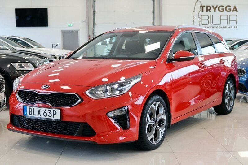 Röd Begagnad 2019 Kia Ceed Sportswagon Advance Kombi | 169 000 kr (Superpris) - Bild 1/4