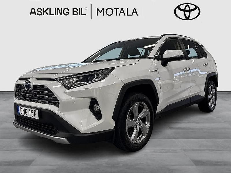 Vit Begagnad 2020 Toyota RAV4 Hybrid Executive SUV | 349 000 kr (Marknadspris) - Bild 1/3