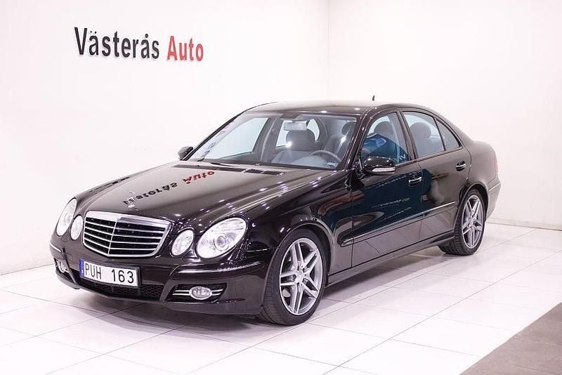 Svart Begagnad 2006 Mercedes E200 Avantgarde Sedan | 69 000 kr - Bild 1/4