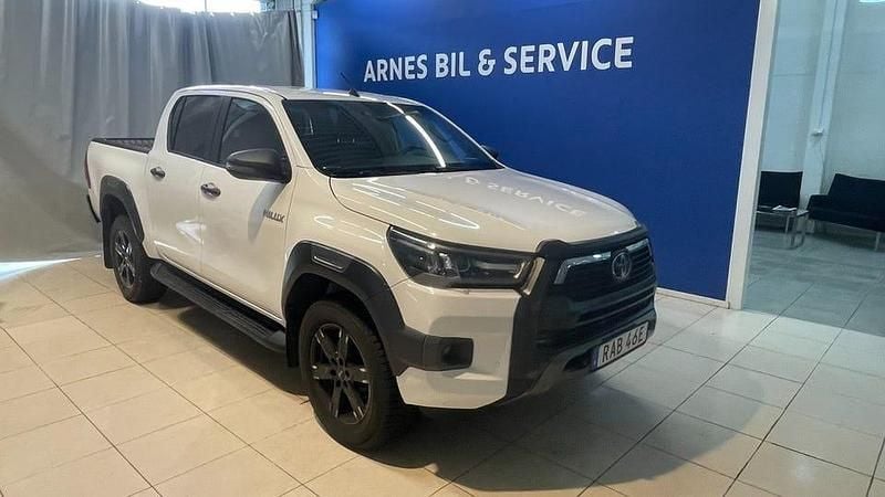 Begagnad Toyota HiLux 204 HK (150 kW) 2021 Vit Pickup