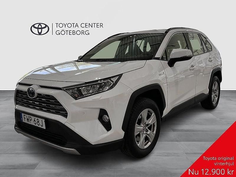 Vit Begagnad 2019 Toyota RAV4 Hybrid Active SUV | 299 900 kr (Marknadspris) - Bild 1/3