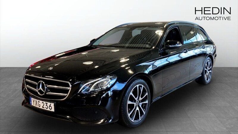 Svart (black) Begagnad 2017 Mercedes E220 Kombi | 239 900 kr (Bra pris) - Bild 1/4