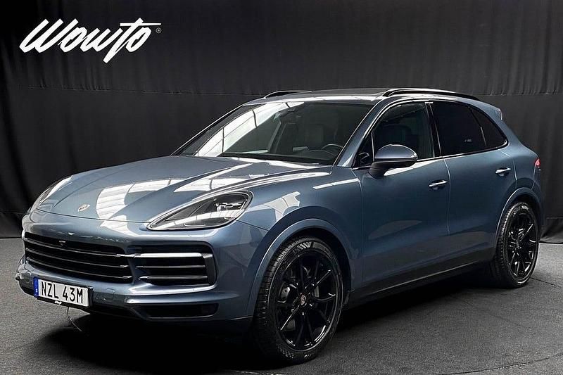 Biscay blue metallic Begagnad 2019 Porsche Cayenne S SUV | 499 800 kr (Superpris) - Bild 1/3
