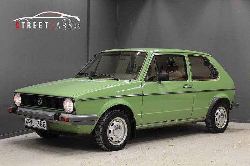 Grön Begagnad 1981 VW Golf I Halvkombi | 69 000 kr - Bild 1/4