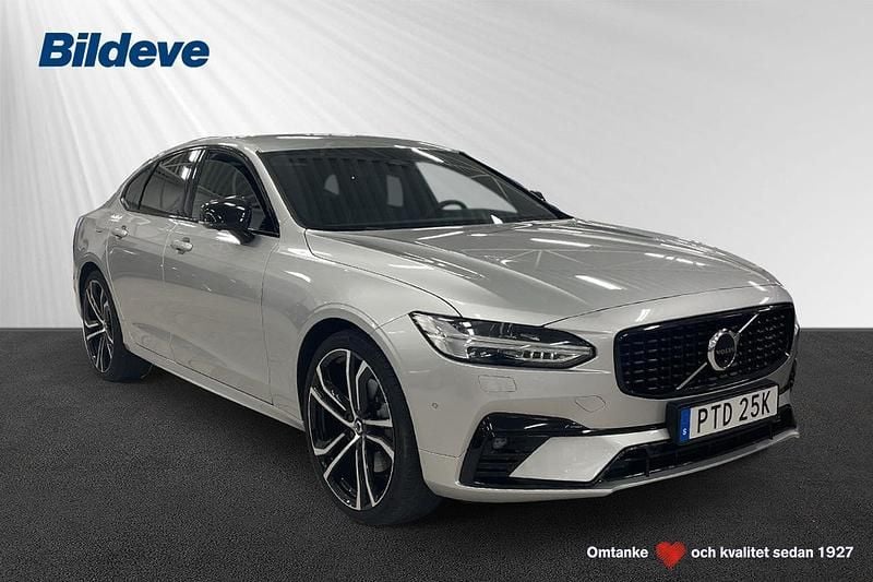 Silver Begagnad 2021 Volvo S90 R-Design Sedan | 399 900 kr (Marknadspris) - Bild 1/4