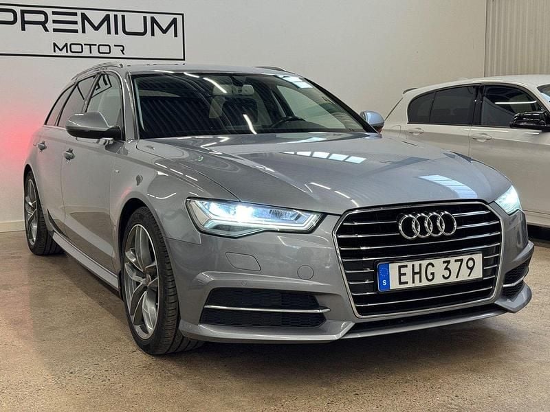 Begagnad Audi A6 S-Line 190 HK (139 kW) 2016 Grå Kombi