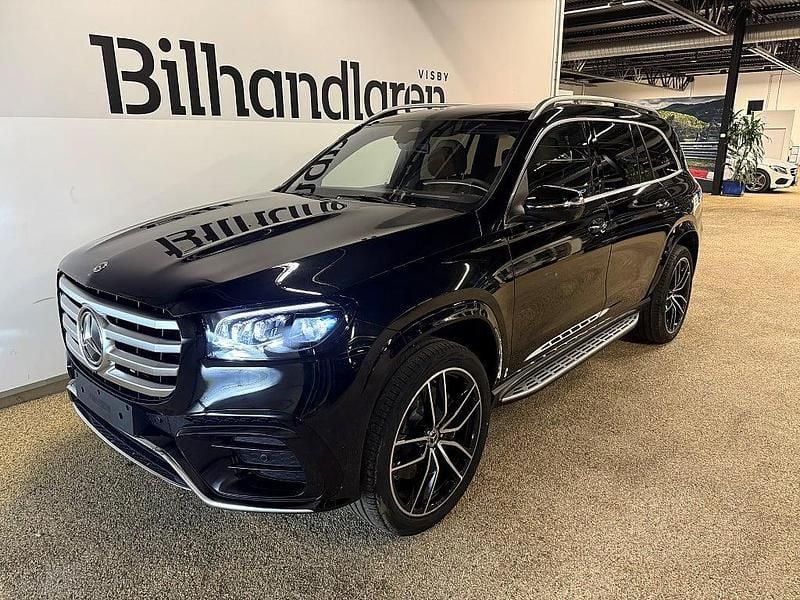 Ny Mercedes GLS450 AMG Line Premium Plus 2025 Svart SUV